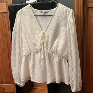 Elizabeth & James Cream Blouse